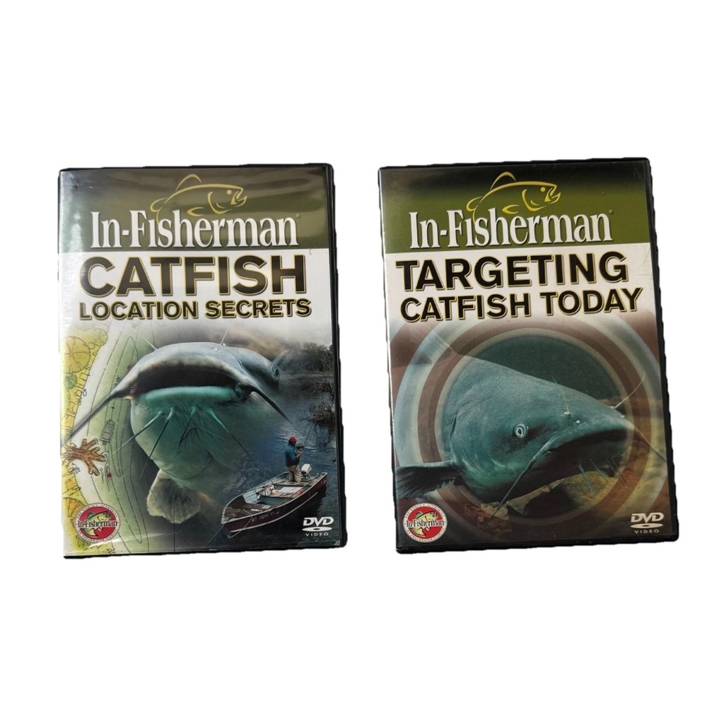 In-Fisherman Catfish DVD Bundle  of two